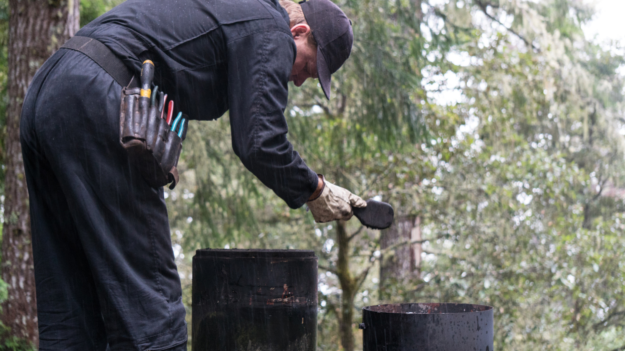 Chimney sweep