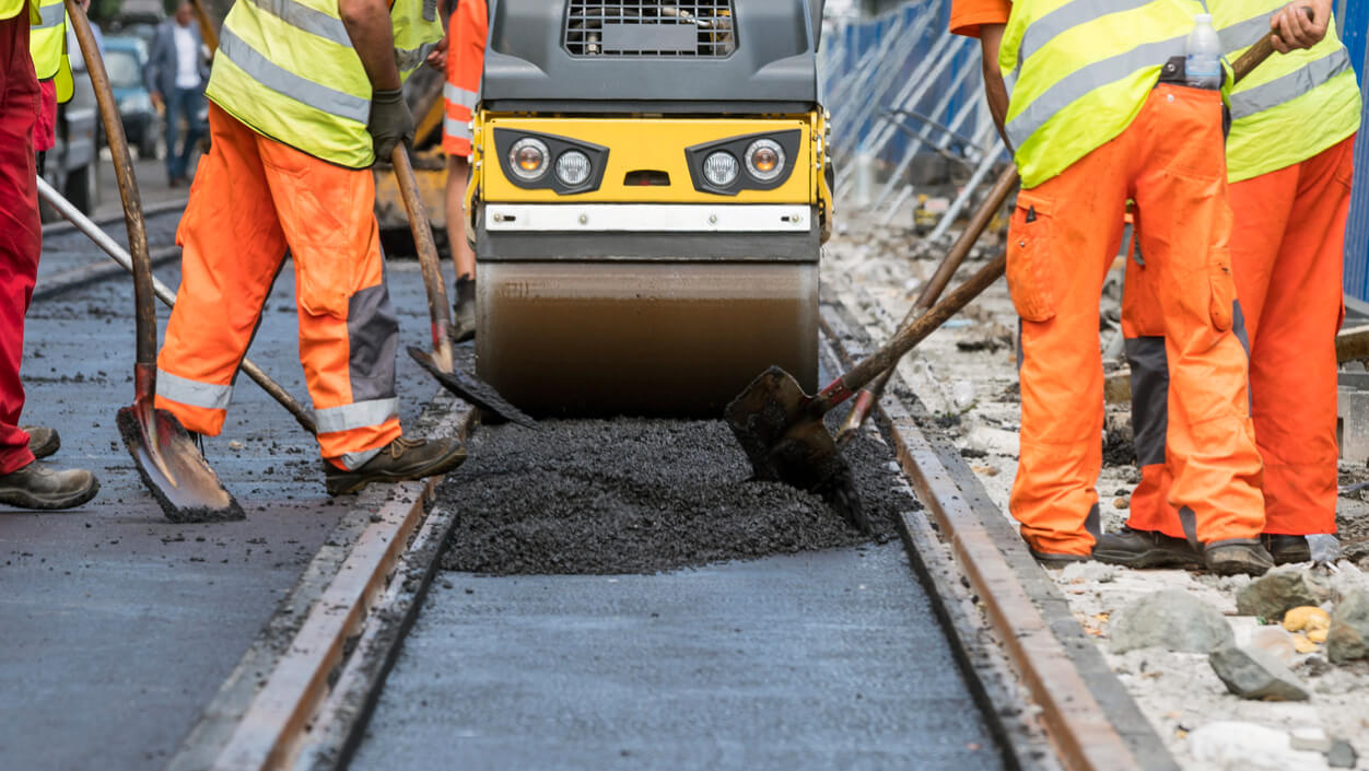 Railroad workers